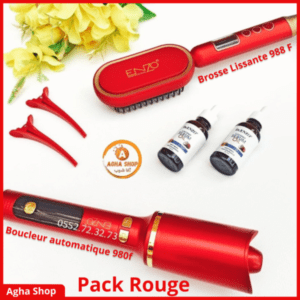 Pack Brosse Lissante Enzo En-4103 + Boucleur Automatique Enzo En-1933