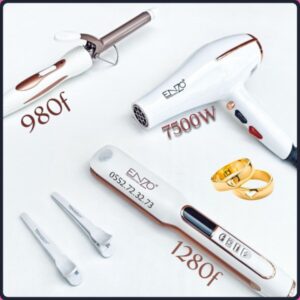 Pack ENZO Blanc ( Pack En-3887 + séchoir En-6102 blanc )
