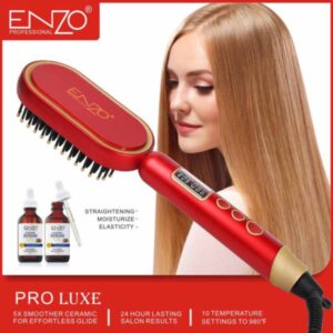 Brosse chauffante lissante enzo En-4103