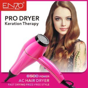 Enzo Professional Hair Dryer 6500W EN-111 rose