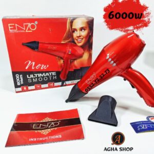 Enzo Professional Hair Dryer 6000W EN-8860 Rouge