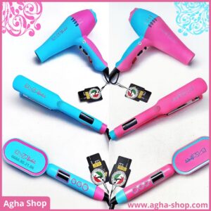 pack barbie ( brosse barbie 4102B + lisseur barbie 20172 + séchoir 8860 A barbie )