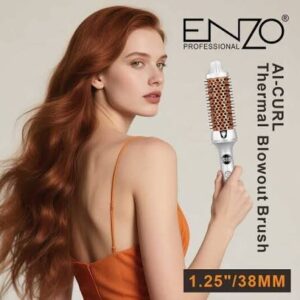 ✨ ENZO Professional – AI-Curl Thermal Blowout Brush 2230