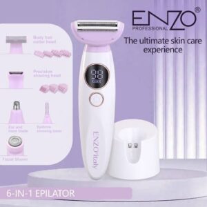 ✨ ENZO PROFESSIONAL EN-1402 Smooth & Silky | جهاز إزالة الشعر والعناية بالبشرة